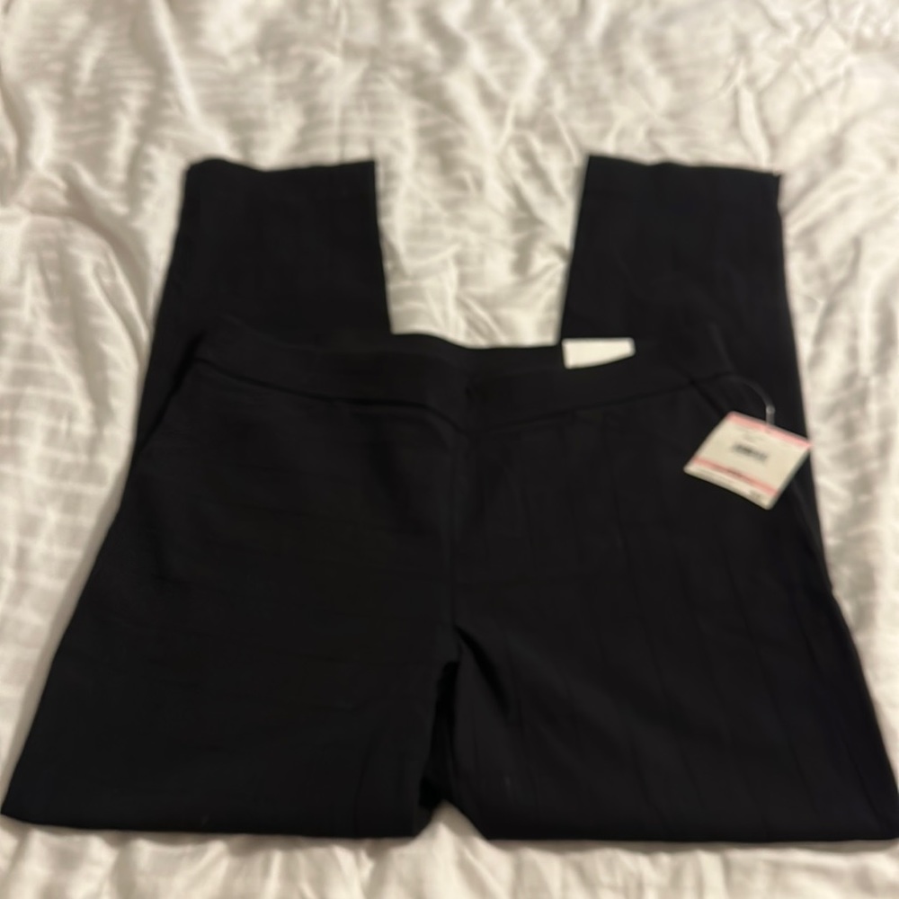 NWT Anne Klein black trousers